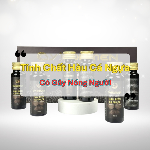 Tinh Chất Hàu Cá Ngựa Có Gây Nóng Người? Sự Thật Từ Chuyên Gia